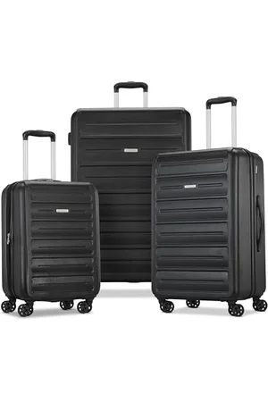 American Tourister Westridge Lot de 3 Bagages rigides avec roulettes rotatives, , Taille CO/M/L, Bagages rigides avec roulettes, , 3PC Set (CO/M/L), Westridge Bagage Rigide avec roulettes