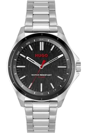 HUGO BOSS Montre Analogique à Quartz pour Homme Collection #Complete avec Bracelet en Acier Inoxydable argenté - 1530323