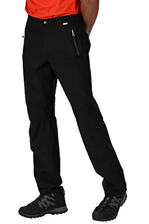 Regatta Surpantalon Protecteur Technique Stretch Highton Imperméable et Respirant - Long Overtrousers Homme Black FR: L (Taille Fabricant: L)