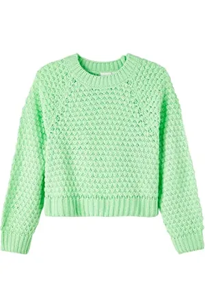 NAME IT NKFDILISA LS Short Knit Pull-Over, , 122/128 Les Filles