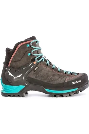 Salewa Mountain Trainer Mid Bottes de Randonnée Femmes, Gris, 4