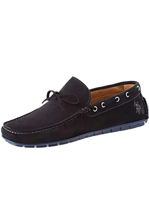 U.S. Polo Assn. Homme Carson Chaussures de Gymnastique, Bleu (DK BL 002), 42 EU