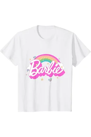 Barbie Enfant T-Shirt Fille Arc-en-ciel Plusieurs Tailles + Couleurs T-Shirt