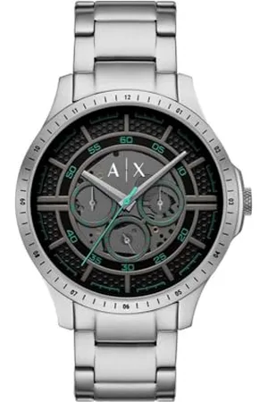 Armani Exchange Hommes Analogique Quartz Montre avec Bracelet en Acier Inoxydable AX2459