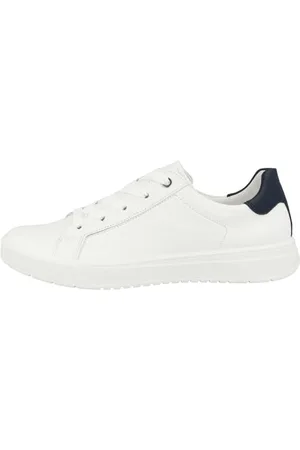 ARA Femme Rom Basket, Blanc/Bleu, 42.5 EU