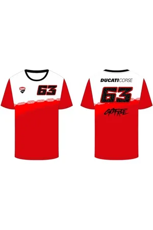 VALENTINO T-Shirt Ducati BAGNAIA,Man,White,M