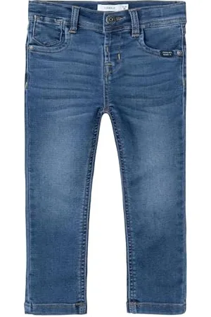 NAME IT NMMSILAS Slim SWE Jeans 8001-TH Noos, Jean Coupe Slim Garçon,