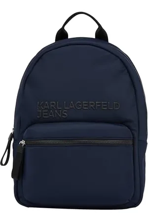 Karl Lagerfeld Sac à dos Essential en nylon, , Sac à dos essentiel en nylon, dark slate