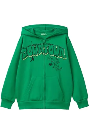 Benetton Veste C/CAPP M/L 3fwyc504b Cardigan, , 120 cm Enfants et Adolescents