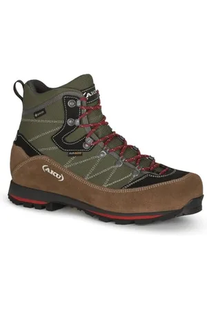 Aku Homme Trekker Lite III Wide GTX Bottes de randonnée, Vert/Beige, 47.5 EU