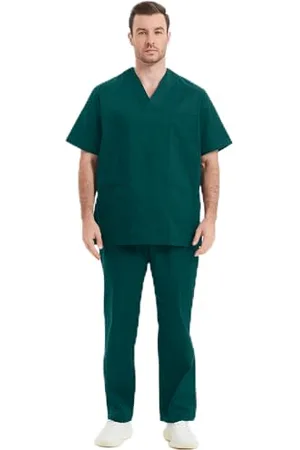 MISEMIYA Unisex Scrub Set Unisexes Uniformes sanitaires médicaux BZ-817-8312, , 4XL Mixte