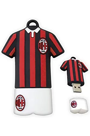 AC Milan Clé USB, 32 Go USB 2.0, Produit Officiel