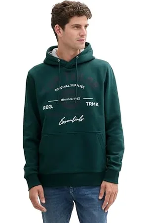 TOM TAILOR 1043292 Maillot de survêtement, 10834-Deep Green Lake, XXL Homme