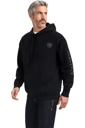 Ariat Capuche avec Logo Maillot de survêtement, , Large Haut Homme