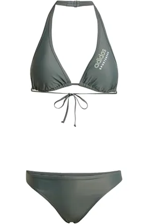 adidas Femme Halterneck Bikini, Legend Ivy/Silver Green, S