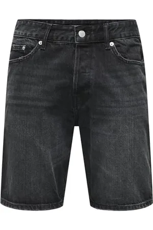 Only & Sons Short en Denim ONSEDGE Taille Moyenne Straight Fit Shorts XXL XXL
