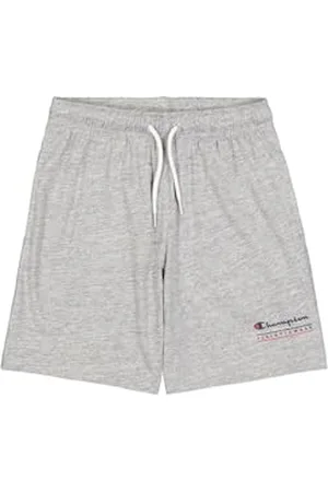 Champion Legacy Boy-Graphic Shorts, Gris (Em021), 15-16 Ans Garçon