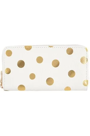 DRAEGER PARIS 1886 Draeger Paris - Grand Portefeuille Femme - Pois Dorés