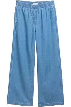 TOM TAILOR 1045974 Jean Large, 10110-Bleu Denim, 164 Fille
