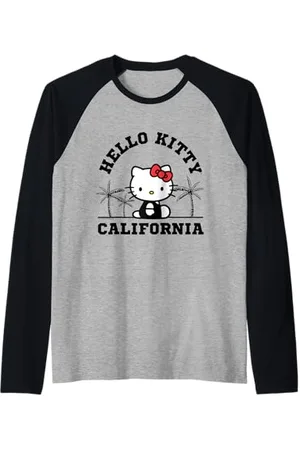 Hello Kitty California Manche Raglan