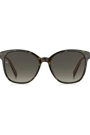 Tommy Hilfiger Lunettes de Soleil TH 1811/S DARK HAVANA/BROWN SHADED 55/17/140 femme