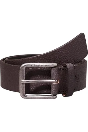Calvin Klein Ceinture Homme Classic Casual Belt en Cuir, Marron (Bitter Brown), 100 cm