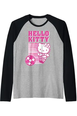 Hello Kitty Soccer Manche Raglan