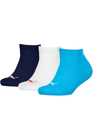 PUMA 194010001 Chaussettes de Basket, , 31-34 (Lot de 3) Mixte Enfant