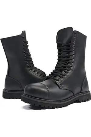 Brandit Phantom 14 Eyelet Boots, color: black, size: 4