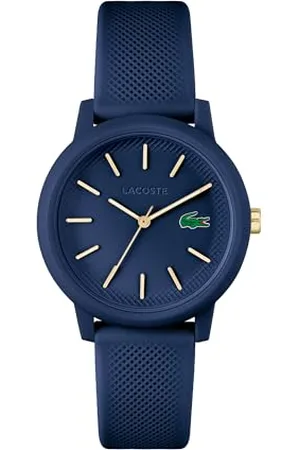 Lacoste Montre Analogique à Quartz pour Femme Collection .12.12 avec Bracelet en Silicone Bleu Marin - 2001271