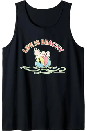 Peanuts Snoopy Gifts Beachy Life Summer Beach Vibes Vintage Retro Débardeur