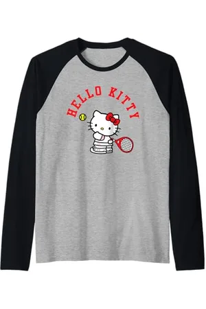 Hello Kitty Tennis Manche Raglan