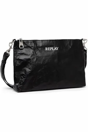 Replay – sac à main pour femmes en simili cuir, noir 098 (noir), taille unique