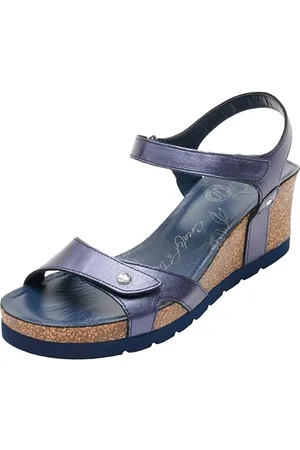 Panama Jack Femme Julia Shine Sandales compensées, , 41 EU