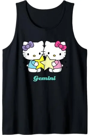Hello Kitty Signe astrologique Gemini Débardeur