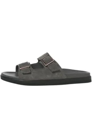 JACK & JONES Homme Suede Buckle Jfwdallas Sandales à Boucle en Daim, , 44 EU