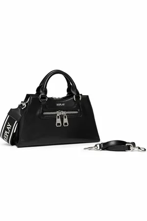 Replay – Sac à Main avec Bandoulière pour Femme, Noir (Black 098), Taille Unique