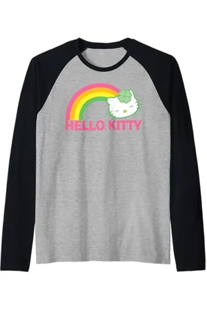 Hello Kitty Lucky Rainbow Manche Raglan