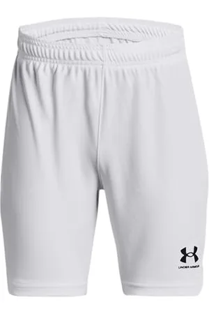 Under Armour Y Challenger Core Short, Short pour garçon à séchage rapide et anti-transpiration, extensible dans les 4 sens, short de sport ample pour l