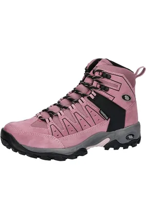 BRUTTING Mixte Mount Pinos High Bottes de Trekking, Rose/Noir, 39 EU