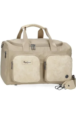 Pepe Jeans Jana Sac de Voyage 40 x 25 x 20 cm Polyester avec détails en Cuir synthétique by Joumma Bags, , Talla única, Sac de Voyage