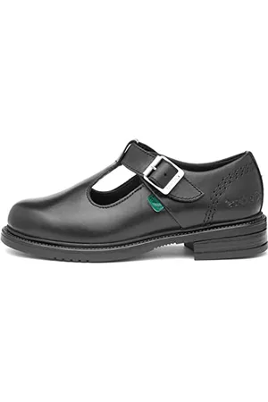 Kickers Lach T-Bar Mto Lthr Jf, Mary JaneFille, Noir (Black), 36 EU ( 3 UK )