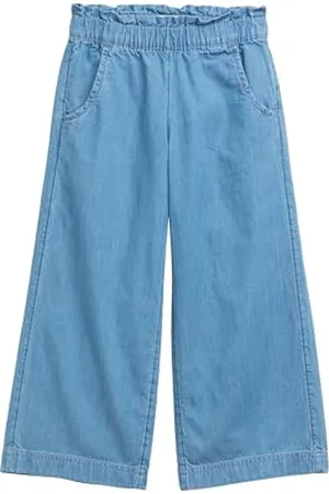TOM TAILOR 1045140 Jean Large, 10110-Bleu Denim, 98 Fille