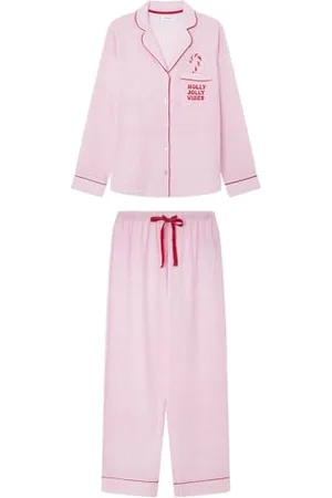 Women secret Pijama Largo Very Merry Hearts Pyjama, , M Femme