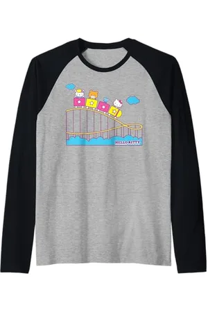 Hello Kitty Les montagnes russes Manche Raglan