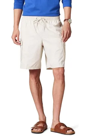 Amazon Short Cargo à Taille Élastique, 23 cm Homme, , S