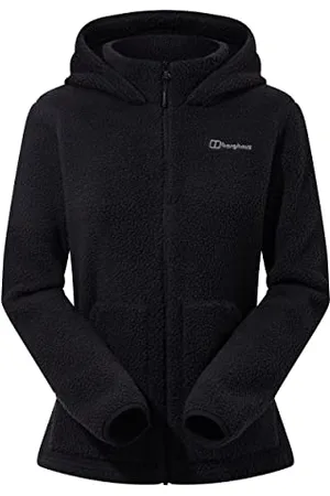 Berghaus Veste à Capuche Entièrement Zippée Darria pour Femme, Jet Black, XXL