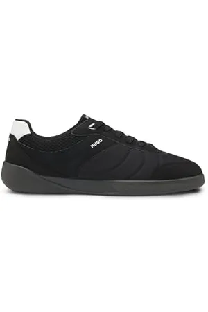 HUGO BOSS Hommes Riven Tenn Baskets Style Chaussures de Football Imitation Cuir suédé