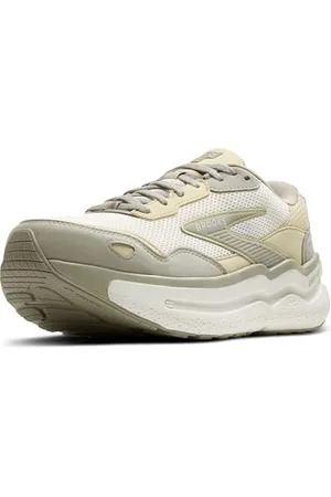 Brooks Homme Ghost Max SE Sneaker, London Fog Green Haze Noix de Coco, 45 EU
