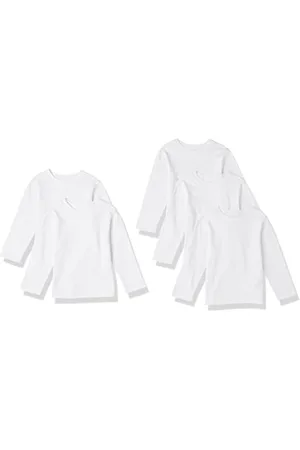 Amazon T-shirt à manches longues (anciennement Spotted Zebra) Garçon, Lot de 5, , 6-7 ans